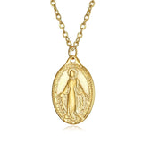 Madonna Bohemian Necklace 18K Gold Plated - Bella + Me